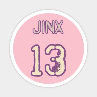 Jinx 13 Jersey Magnet